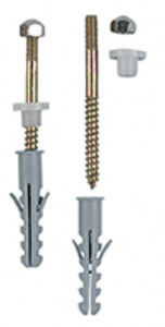 FIXATION WC BIDET 8X80 CR/BL